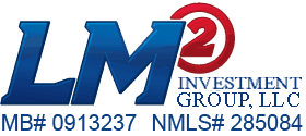 The lm2 logo on a blue background.